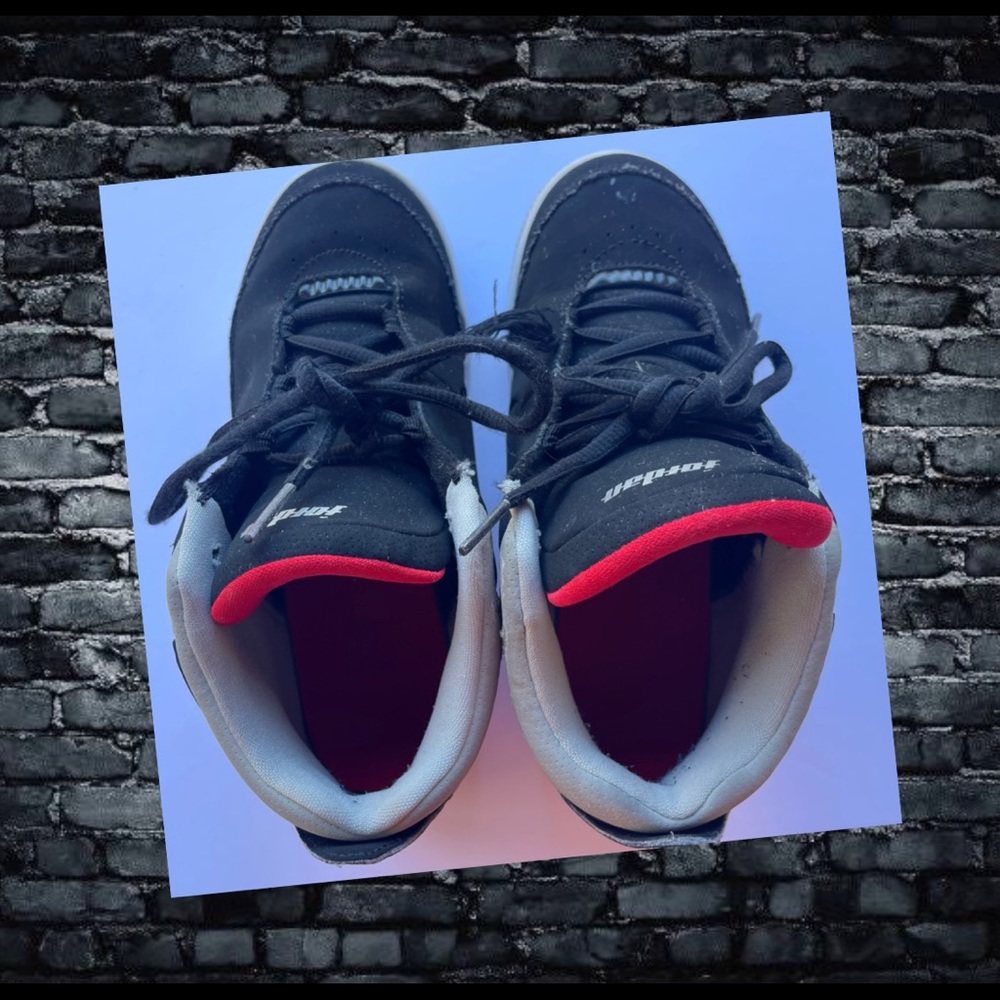 Little Boys Black/White/Red Jordan’s 23 High-Tops *Gently Used* READY TO SHIP